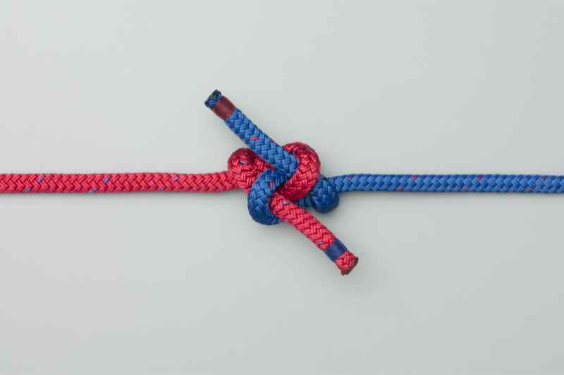 Animation: Carrick Bend Tying Carrick Bend, Step-by-Step Animation