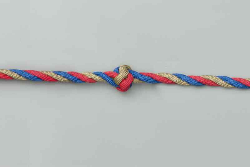 Animation: Double Matthew Walker Knot Tying Double Matthew Walker Knot, Step-by-Step Animation