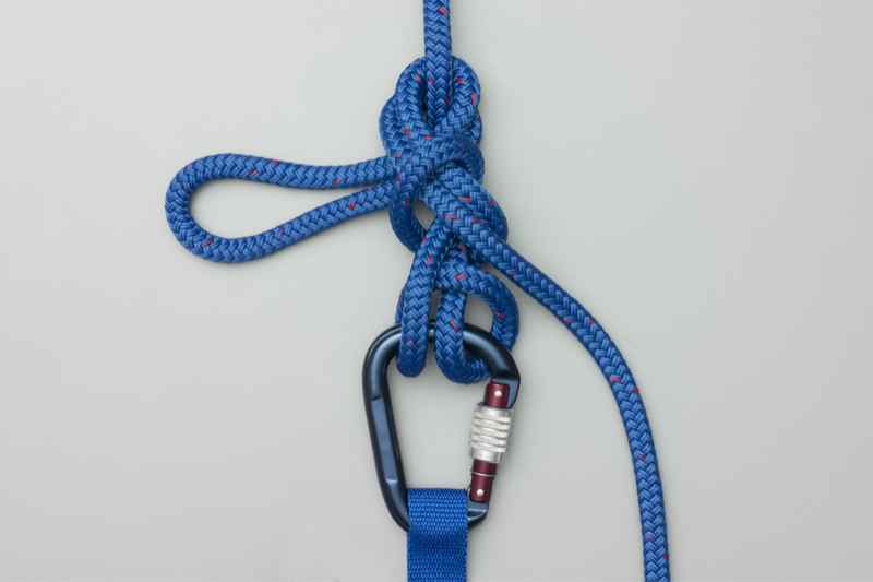 Animation: Munter Mule Combination Hitch Tying Munter Mule Combination Hitch, Step-by-Step Animation