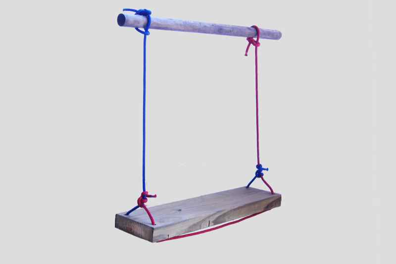 Hanging a Child's Swing, Step-by-Step Animation